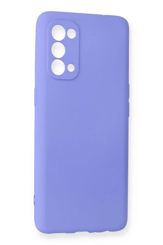 Oppo Reno 5 Pro First Silikon Kılıf - Lila 2