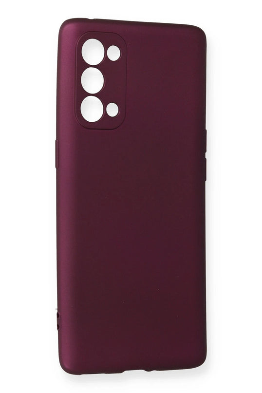 Oppo Reno 5 Pro First Silikon Kılıf - Mürdüm 2