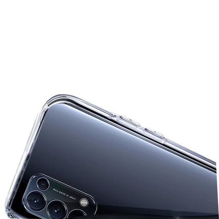 Oppo Reno 5 Pro Lüx Şeffaf Silikon Kılıf 3