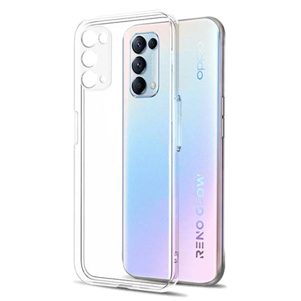Oppo Reno 5 Pro Lüx Şeffaf Silikon Kılıf