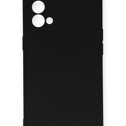 Oppo Reno 5 Pro Nano içi Kadife Silikon Kılıf - Siyah