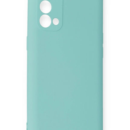Oppo Reno 5 Pro Nano içi Kadife Silikon Kılıf - Turkuaz 2