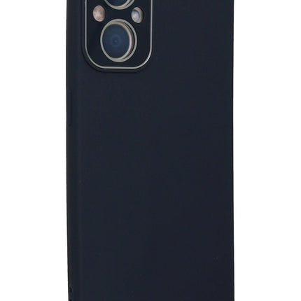 Oppo Reno 7 Lite Lansman Glass Kapak Kılıf - Lacivert 3