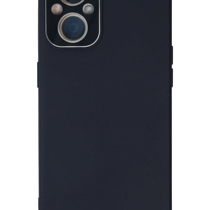 Oppo Reno 7 Lite Lansman Glass Kapak Kılıf - Lacivert