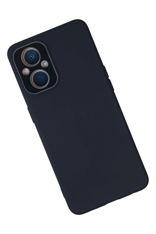 Oppo Reno 7 Lite Lansman Glass Kapak Kılıf - Lacivert 2