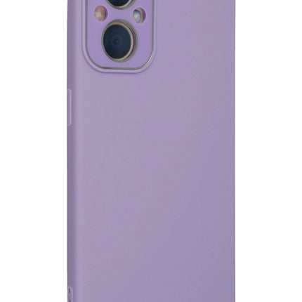 Oppo Reno 7 Lite Lansman Glass Kapak Kılıf - Lila 3