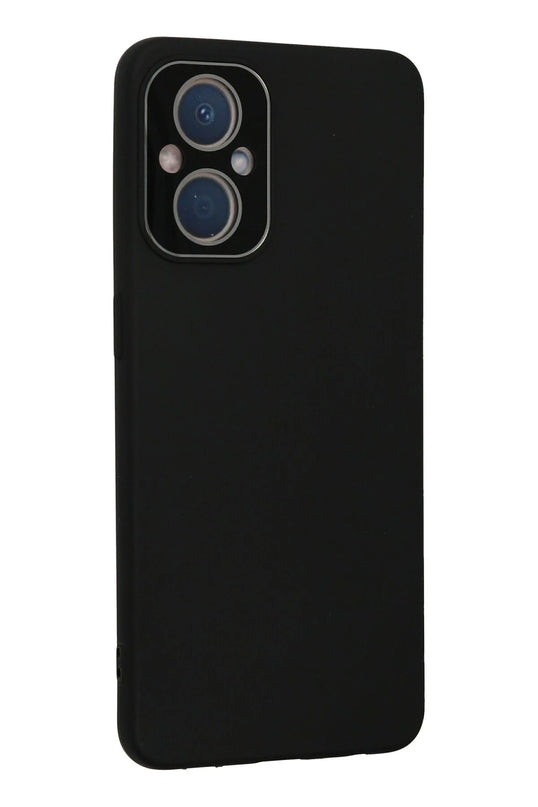 Oppo Reno 7 Lite Lansman Glass Kapak Kılıf - Siyah 3