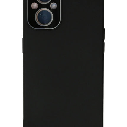 Oppo Reno 7 Lite Lansman Glass Kapak Kılıf - Siyah