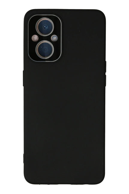 Oppo Reno 7 Lite Lansman Glass Kapak Kılıf - Siyah