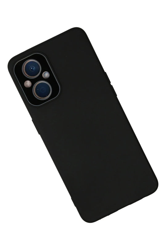 Oppo Reno 7 Lite Lansman Glass Kapak Kılıf - Siyah 2