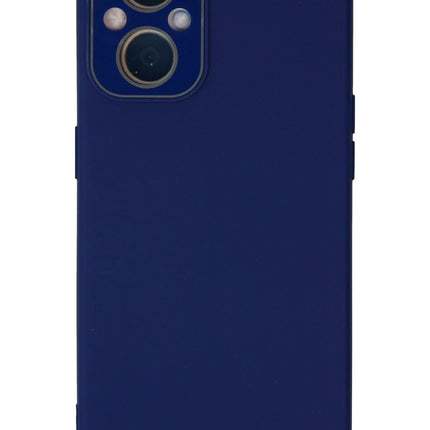 Oppo Reno 7 Lite Lansman Glass Kapak Kılıf - Sky Blue
