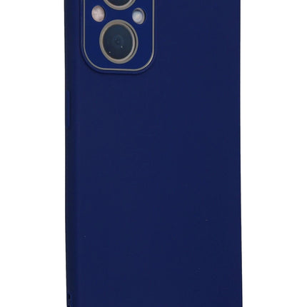 Oppo Reno 7 Lite Lansman Glass Kapak Kılıf - Sky Blue 3
