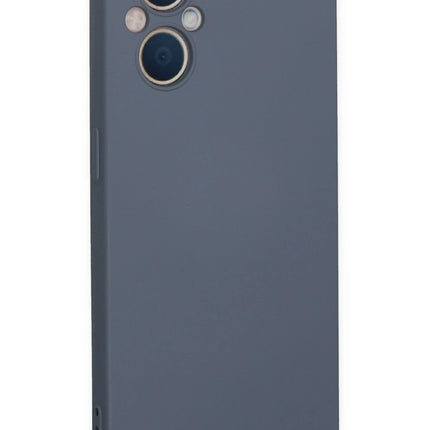 Oppo Reno 7 Lite Nano içi Kadife Silikon Kılıf - Gri 3