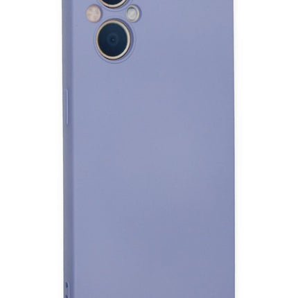Oppo Reno 7 Lite Nano içi Kadife Silikon Kılıf - Lila 3