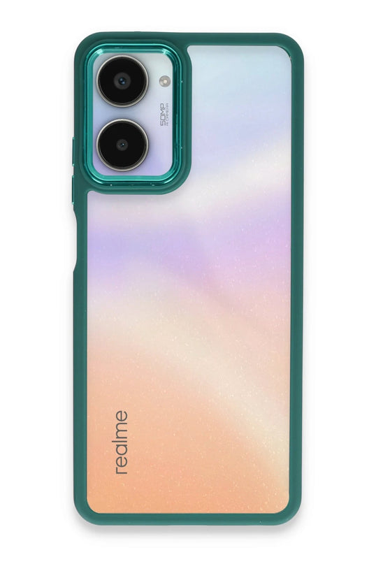 Realme 10 Pro 5G Dora Kapak Kılıf - Haki Yeşil