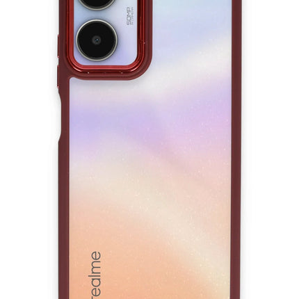 Realme 10 Pro 5G Dora Kapak Kılıf - Kırmızı