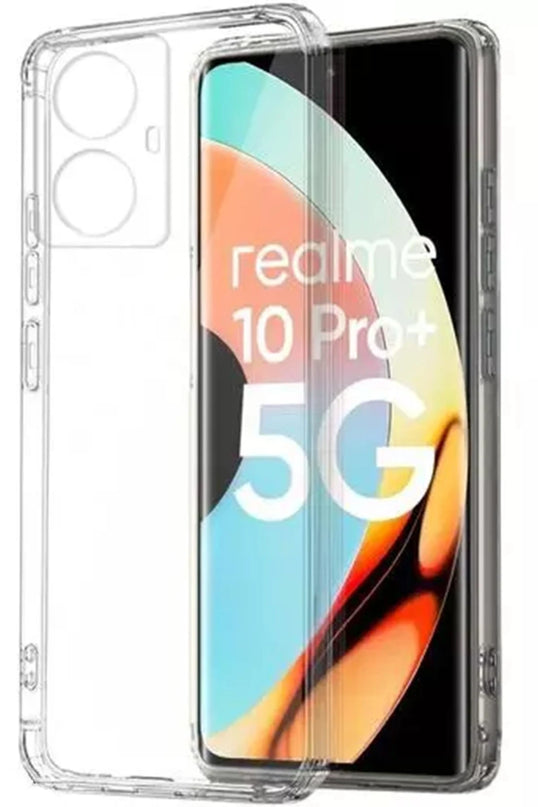Realme 10 Pro Plus 5G Lüx Şeffaf Silikon Kılıf 2