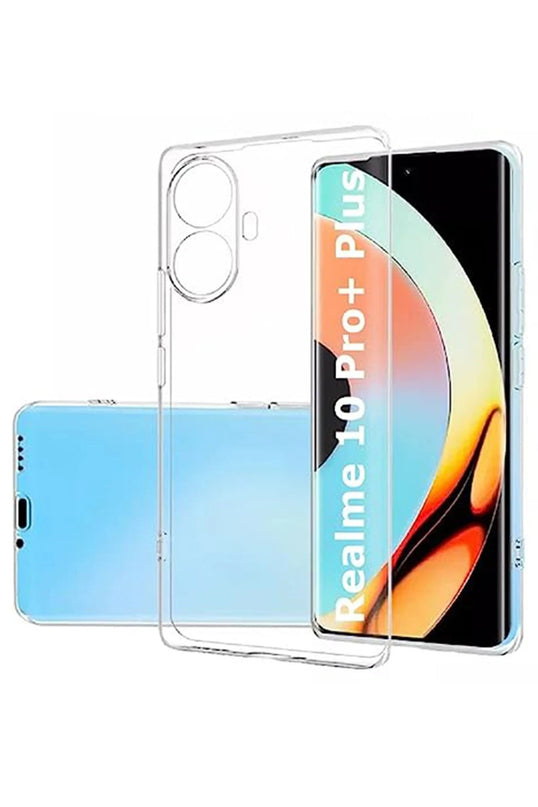 Realme 10 Pro Plus 5G Lüx Şeffaf Silikon Kılıf