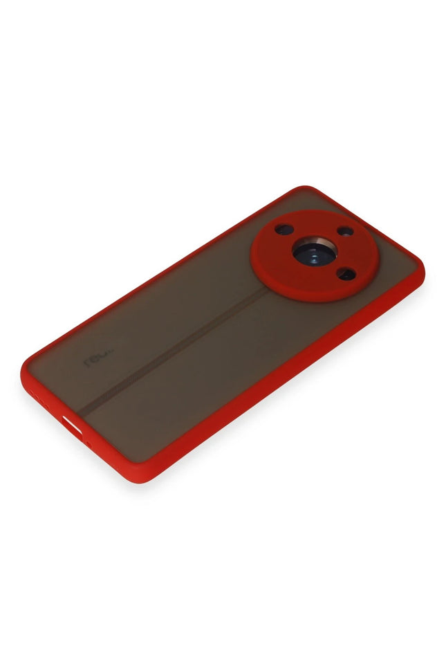 Realme 11 Pro Montreal Silikon Kapak Kılıf - Kırmızı 4