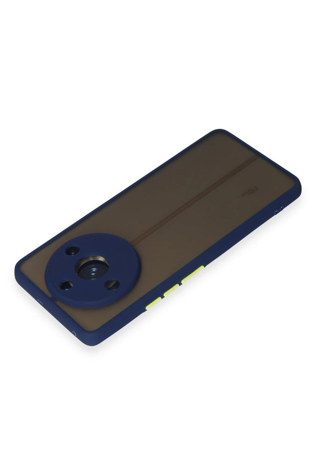 Realme 11 Pro Montreal Silikon Kapak Kılıf - Lacivert 3