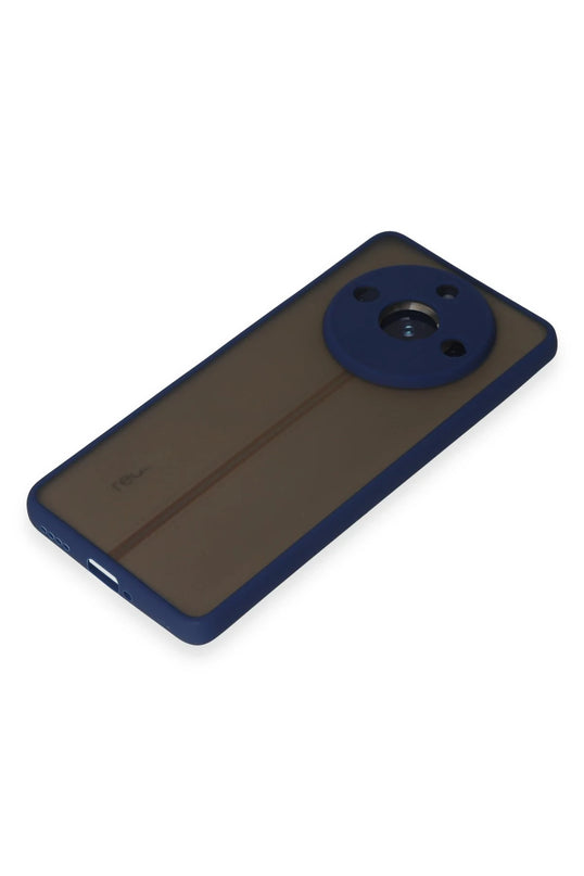 Realme 11 Pro Montreal Silikon Kapak Kılıf - Lacivert 4