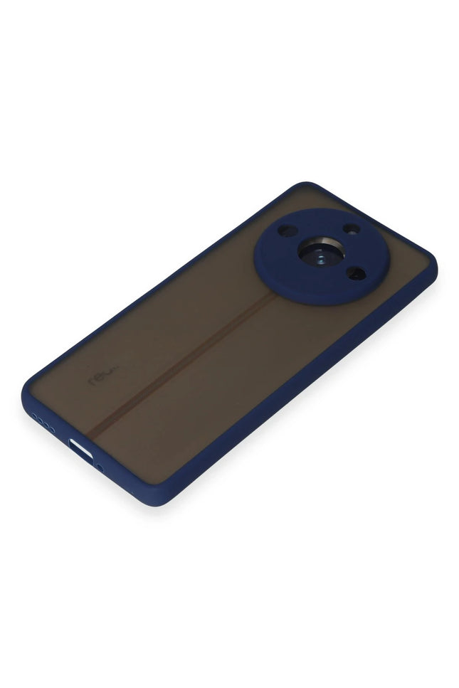 Realme 11 Pro Montreal Silikon Kapak Kılıf - Lacivert 4