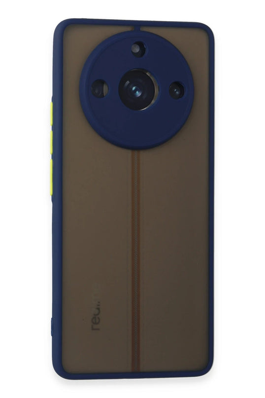 Realme 11 Pro Montreal Silikon Kapak Kılıf - Lacivert