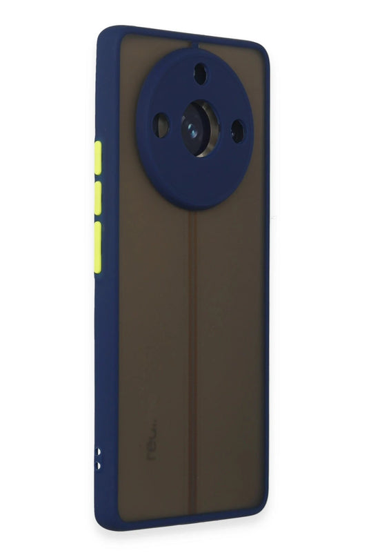 Realme 11 Pro Montreal Silikon Kapak Kılıf - Lacivert 2