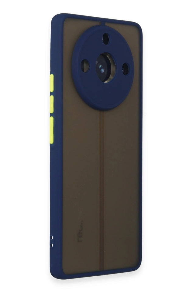 Realme 11 Pro Montreal Silikon Kapak Kılıf - Lacivert 2