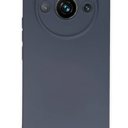 Realme 11 Pro Nano içi Kadife Silikon Kılıf - Gri