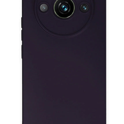 Realme 11 Pro Nano içi Kadife Silikon Kılıf - Mor