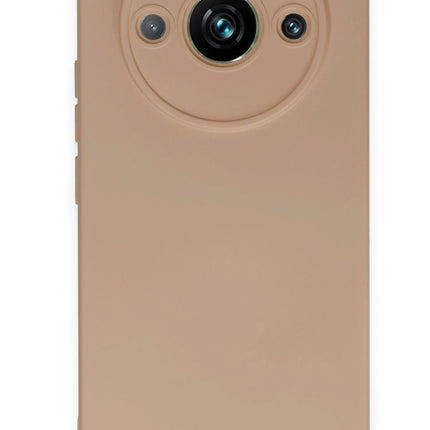 Realme 11 Pro Nano içi Kadife Silikon Kılıf - Pudra