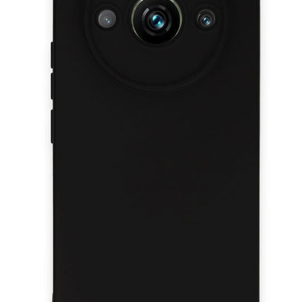 Realme 11 Pro Nano içi Kadife Silikon Kılıf - Siyah