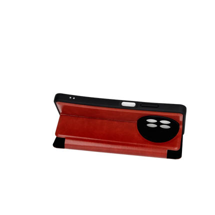 Realme 12 5G Flip Cover Kılıf - Kırmızı 3