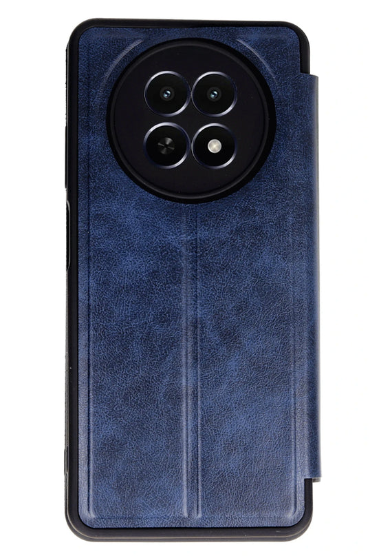Realme 12 5G Flip Cover Kılıf - Lacivert 2