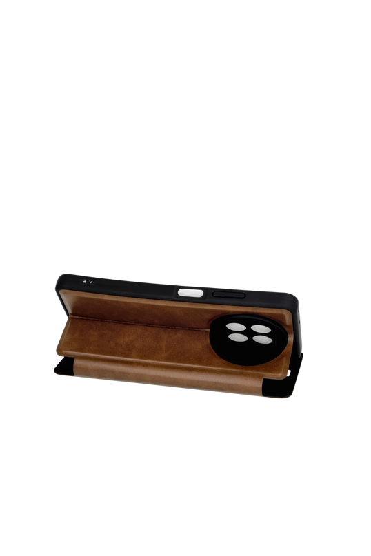 Realme 12 5G Flip Cover Kılıf - Taba 3