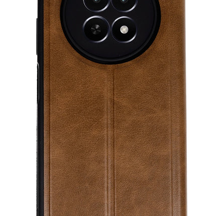 Realme 12 5G Flip Cover Kılıf - Taba 2