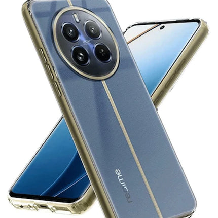 Realme 12 5G Lüx Şeffaf Silikon Kılıf