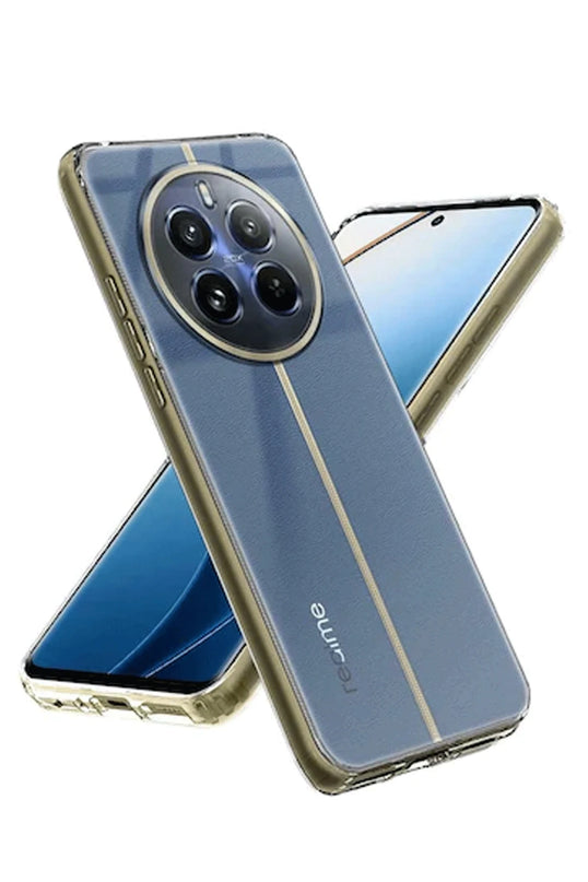 Realme 12 5G Lüx Şeffaf Silikon Kılıf