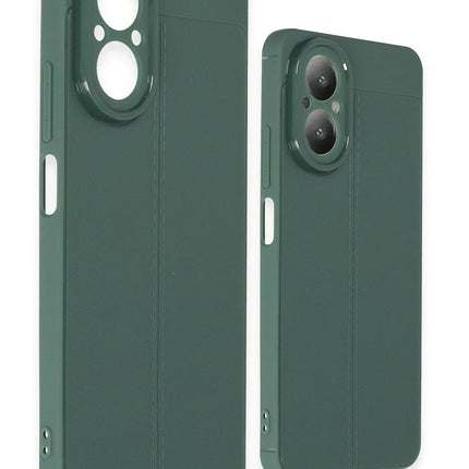 Realme 12 Lite Auto Focus Kapak Kılıf - Koyu Yeşil 3