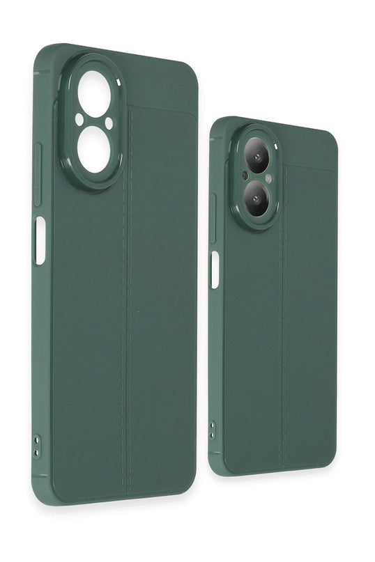 Realme 12 Lite Auto Focus Kapak Kılıf - Koyu Yeşil 3