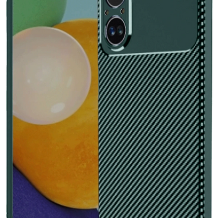 Realme 12 Lite Auto Focus Karbon Kapak Kılıf - Koyu Yeşil