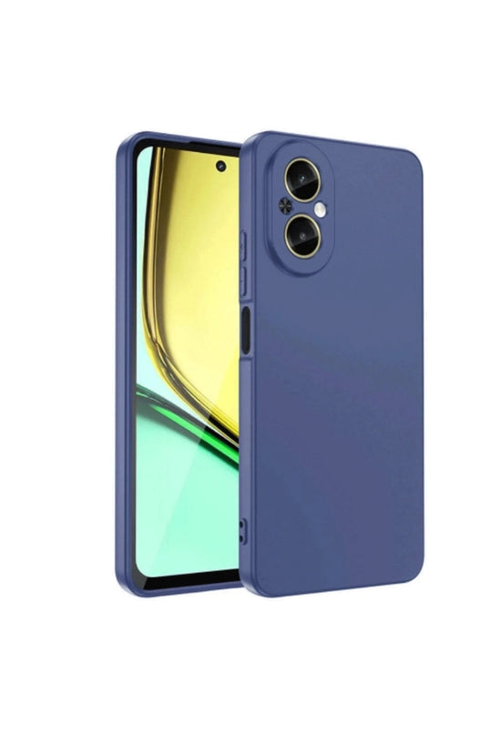 Realme 12 Lite First Silikon Kılıf - Lacivert