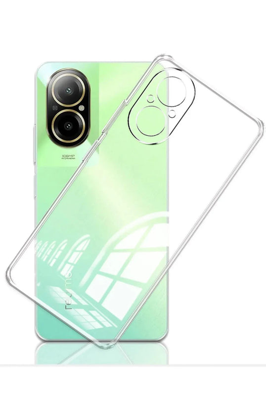 Realme 12 Lite Lüx Şeffaf Silikon Kılıf 2