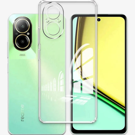 Realme 12 Lite Lüx Şeffaf Silikon Kılıf 3