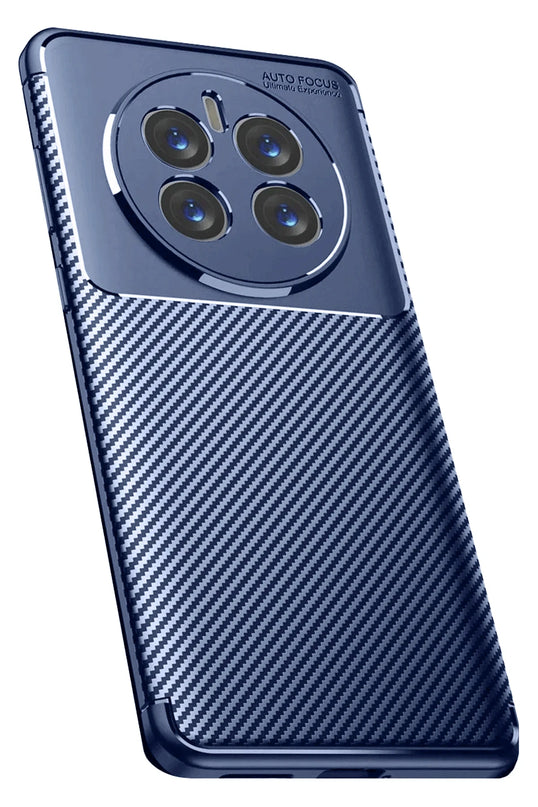 Realme 12 Pro Plus Auto Focus Karbon Kapak Kılıf - Lacivert
