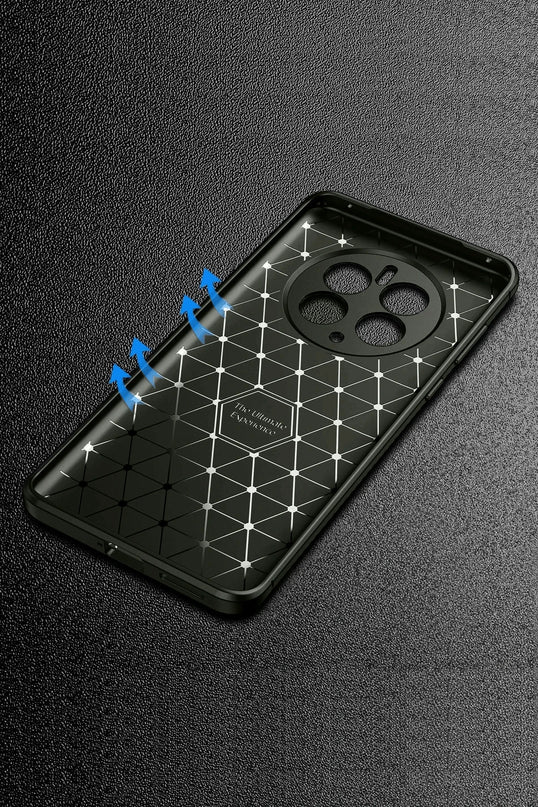 Realme 12 Pro Plus Auto Focus Karbon Kapak Kılıf - Siyah 2