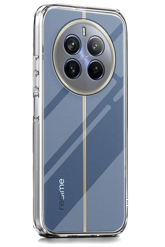 Realme 12 Pro Plus Lüx Şeffaf Silikon Kılıf