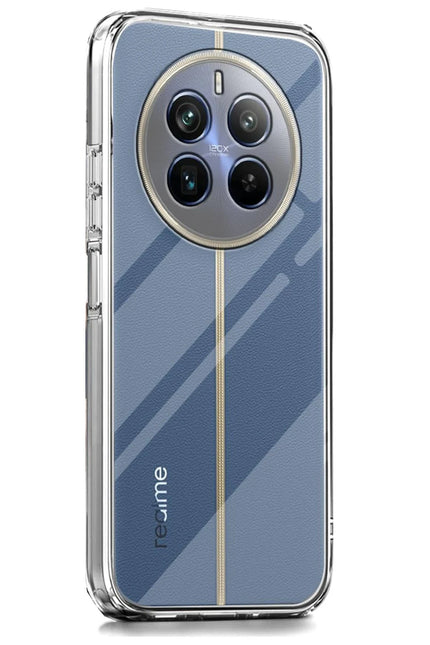 Realme 12 Pro Plus Lüx Şeffaf Silikon Kılıf