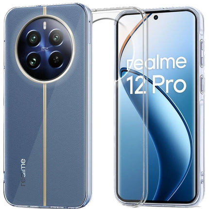 Realme 12 Pro Plus Lüx Şeffaf Silikon Kılıf 2
